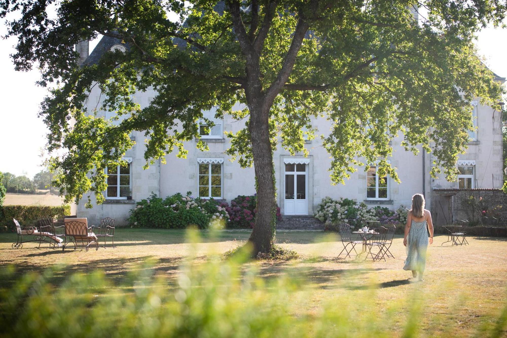 Domaine De La Briouse Bed & Breakfast Sanxay Eksteriør bilde